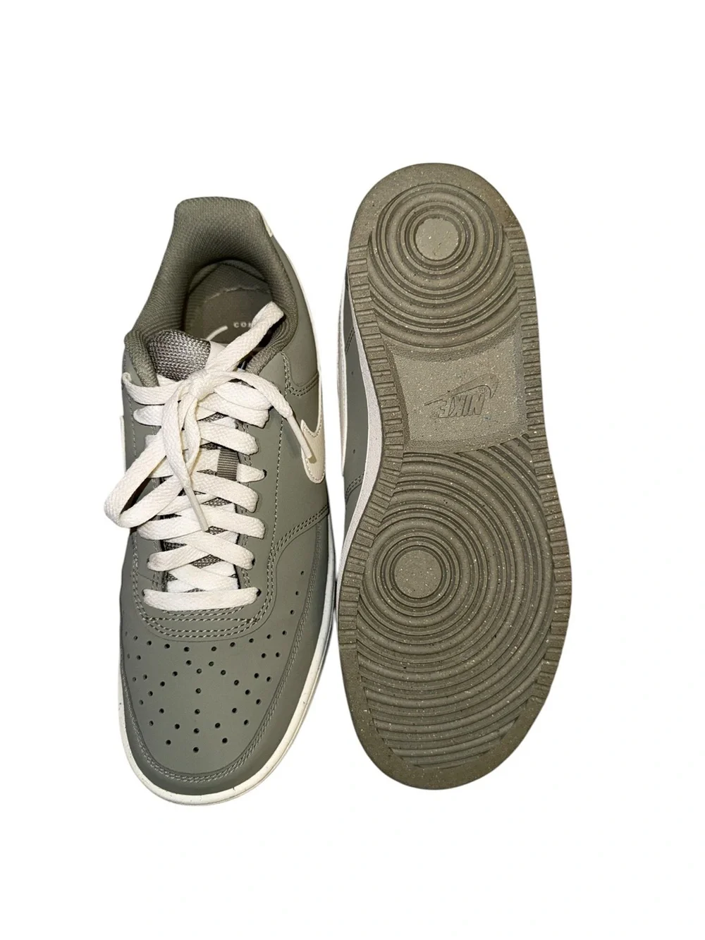Nike Court Vision Low Premium Light Army/Sail (7M/8.5W) - Picture 5 of 7